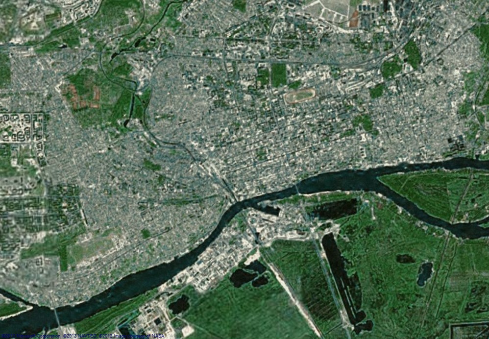 Карта со спутника